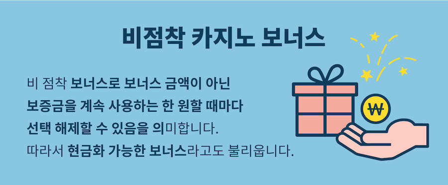 한국 온라인 카지노 비점착 보너스 카지노 현금 보너스 현금 카지노 현금 사용 카지노 보너스 현금화 카지노